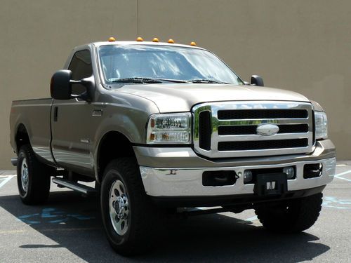 ~~05~ford~f-250~diesel~4x4~reg~cab~xlt~auto~6.0l~nice~no reserve~~