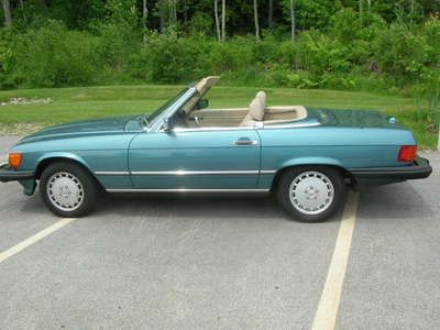 Mercedes-benz 560sl, two tops, 46,000 miles