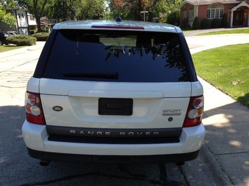 2006 Land Rover Range Rover Sport Supercharged Sport Utility 4-Door 4.2L White, image 3