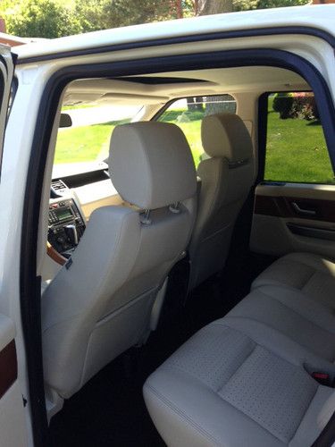 2006 Land Rover Range Rover Sport Supercharged Sport Utility 4-Door 4.2L White, image 7