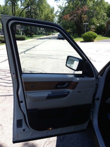2006 Land Rover Range Rover Sport Supercharged Sport Utility 4-Door 4.2L White, image 19