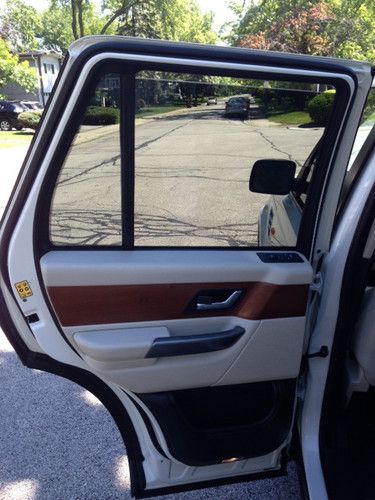 2006 Land Rover Range Rover Sport Supercharged Sport Utility 4-Door 4.2L White, image 21