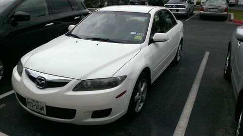 2006 mazda 6s white good condition