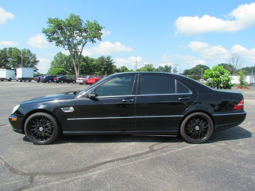 2001 mercedes-benz s55 amg strut edition rust free 4-door sedan 5.5l