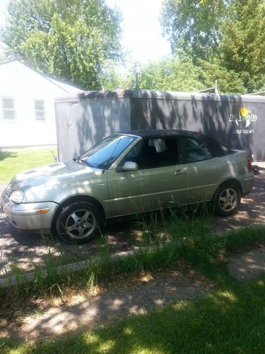 2001 volkswagen cabrio ,convertible,84k