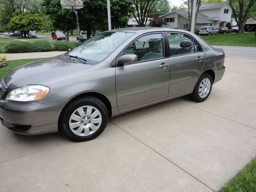 Corolla le 4 door sedan