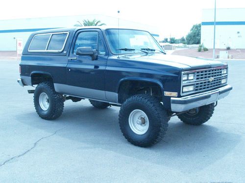 1990 chevy k5 blazer lifted rust free az truck