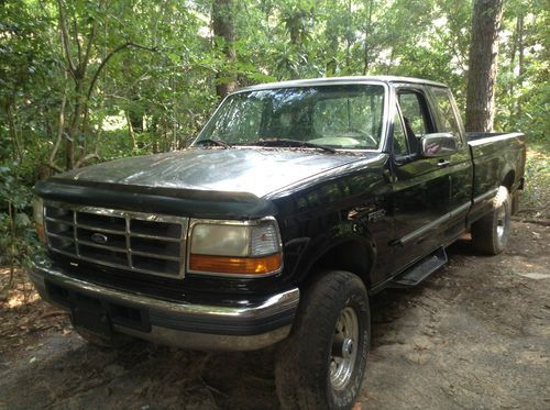 1997 ford f-250 xlt standard cab pickup 2-door 7.3l