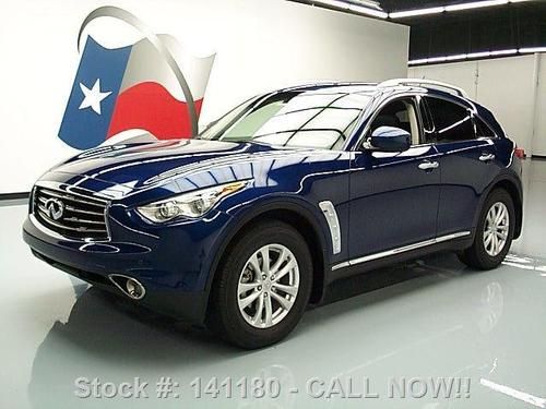 2013 infiniti fx37 premium sunroof nav rear cam 12k mi texas direct auto