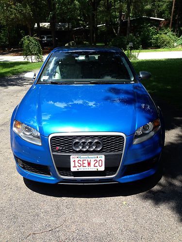 2007 audi rs4 quattro 4.2l v8 dohc sedan