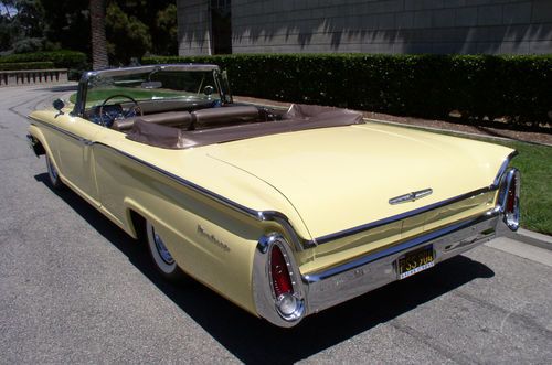 1960 mercury monterey convertible - 44,000 original miles - beautiful original