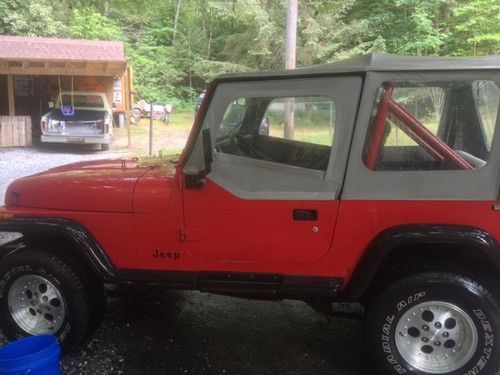 1990 jeep wrangler base sport utility 2-door 4.2l