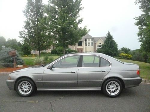 2002 bmw 525i runs and drives 100%, 5-speed manual, 20+ service records