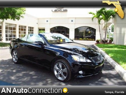 Lexus is 350c hardtop convertible with gps navigation