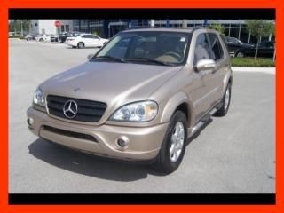 2002 mercedes-benz ml320 low miles great shape