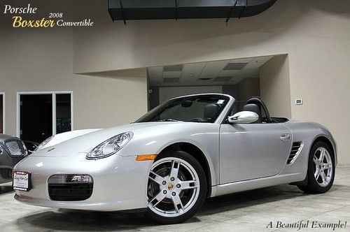 2008 porsche boxster convertible only 17k miles! $53k list sport chrono xenons $