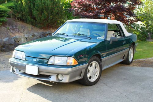 1991 ford mustang gt convertible 2-door 5.0l