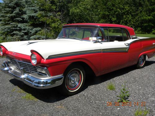 1957 Ford skyliner hardtop convertible #7