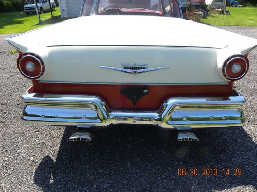 1957 FORD SKYLINER Retractable Fairline convertible hardtop, image 5