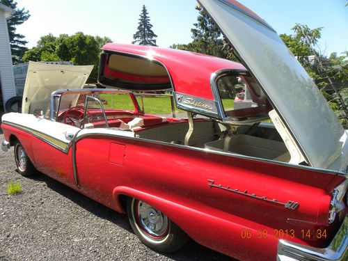 1957 FORD SKYLINER Retractable Fairline convertible hardtop, image 6