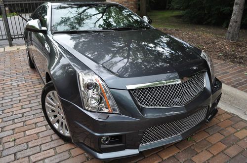 2012 cts coupe rwd.leather/cts-v facia/bose/18's/onstar/sensors/p seats/rebuilt