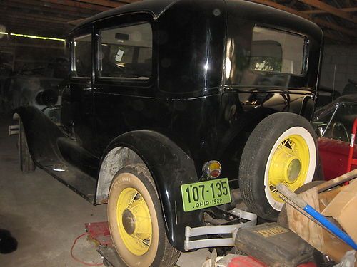 Ford 1929 two door. show car original 3500.00 miles car mint  please look