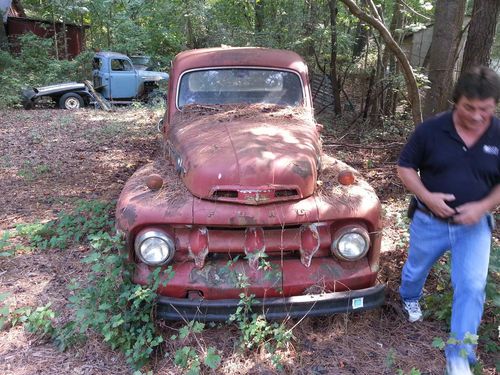 Two  = 52 ford f1 trucks, rat rod , project