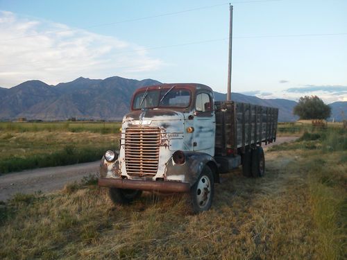 1947 dodge coe 1.5 tontruck.  restorable condition, clean title.