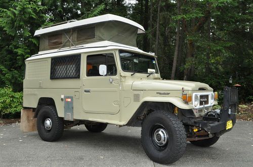 Expedition ready w/solar, power steering, westfalia type poptop camper, propane