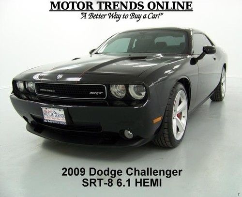 Srt-8 navigation sunroof hemi stripes brembo htd seats 2009 dodge challenger 39k