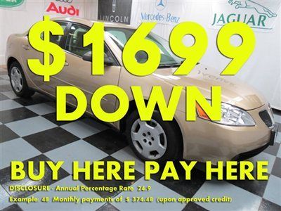 2006(06)g6 we finance bad credit! buy here pay here low down $1699 ez loan