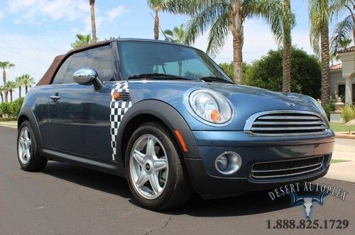 Mini cooper convertible auto ac sport cd alloys bmw performance fwd