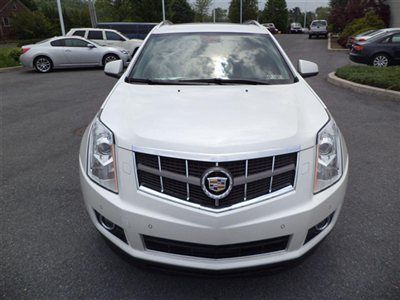 2011 srx performance white/tan navigation dvd 1 owner clean carfax