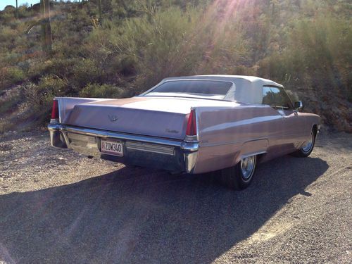 1969 cadillac deville convertible 2-door 7.7l