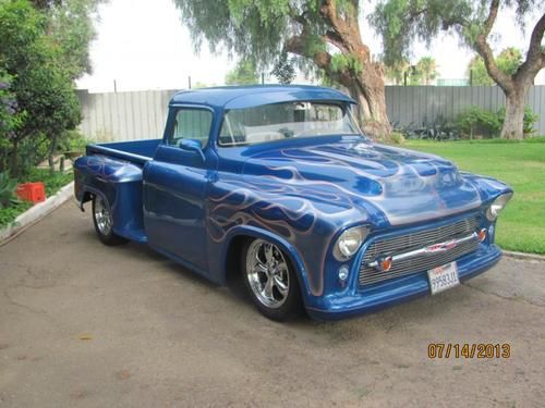 1959 chevy chevrolet pickup chopped top tilt bed custom show winner!!