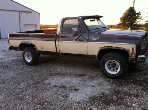 1977 chevy chevrolet k10 4x4 pickup