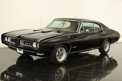 1968 pontiac gto ho hardtop numbers matching 400ci 360 hp v8 4 speed restored