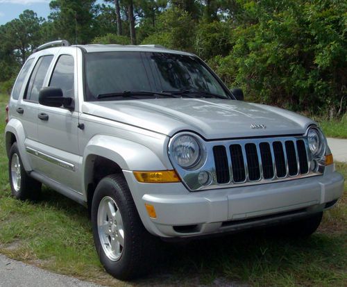 2005 jeep liberty limited sport utility 4-door 2.8l diesel