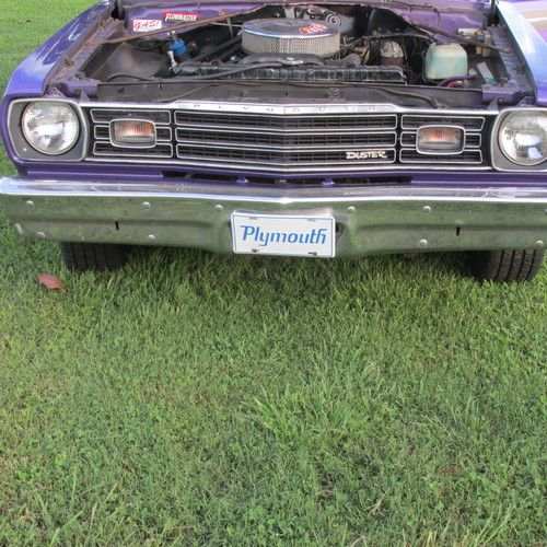 1974 plymouth duster 340 -plum crazy purple! lotsa new stuff!!