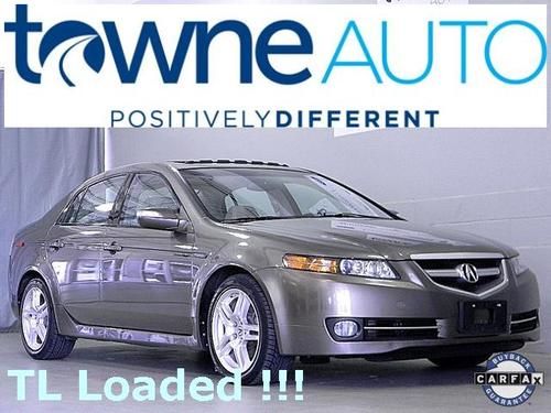 08 tl 3.2l navigation moon rear camera clean car fax