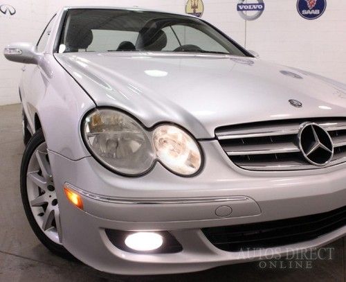 We finance 2007 mercedes-benz clk350 rwd 60k warranty mroof 6cd lthr prempkg