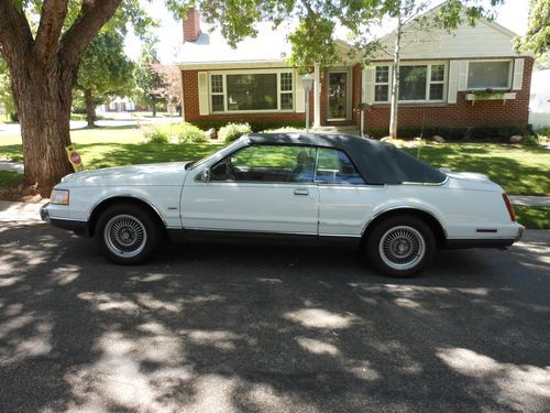 1989 lincoln mark vii lsc convertible 2-door 5.0l