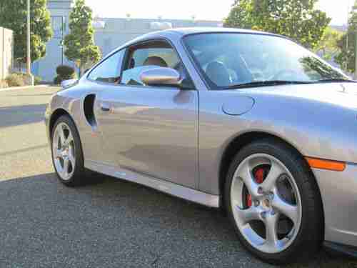 2003 Porsche 911 Turbo Carrera coupe in meridian metallic, image 3