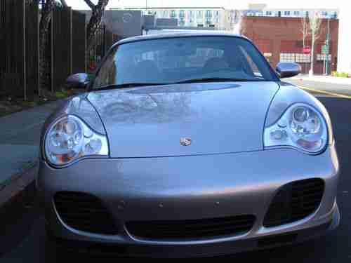 2003 Porsche 911 Turbo Carrera coupe in meridian metallic, image 4