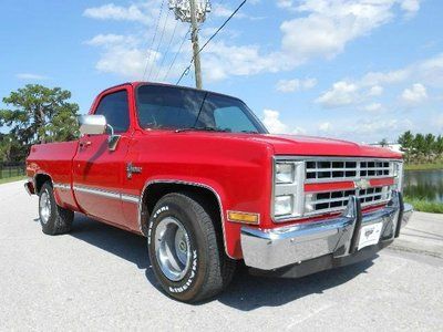 1987 Chevrolet Silverado Restored Truck No Rust! None Nicer For $, image 2