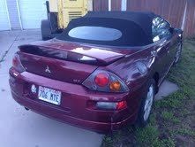 2003 mitsubishi eclipse spyder gt convertible 2-door 3.0l