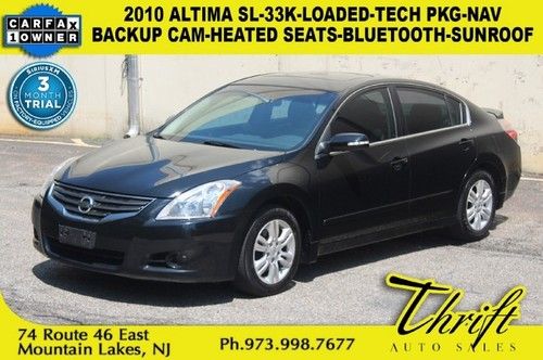 10 altima sl 33k loaded nav backup cam heated seats bluetooth sunroof