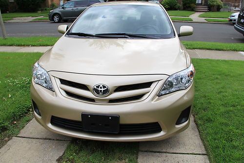2011 Toyota Corolla LE-Warranty, One Owner, Gold Color 4 Door Sedan, US $13,750.00, image 3
