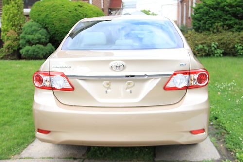 2011 Toyota Corolla LE-Warranty, One Owner, Gold Color 4 Door Sedan, US $13,750.00, image 4