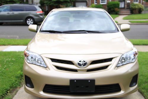 2011 Toyota Corolla LE-Warranty, One Owner, Gold Color 4 Door Sedan, US $13,750.00, image 8